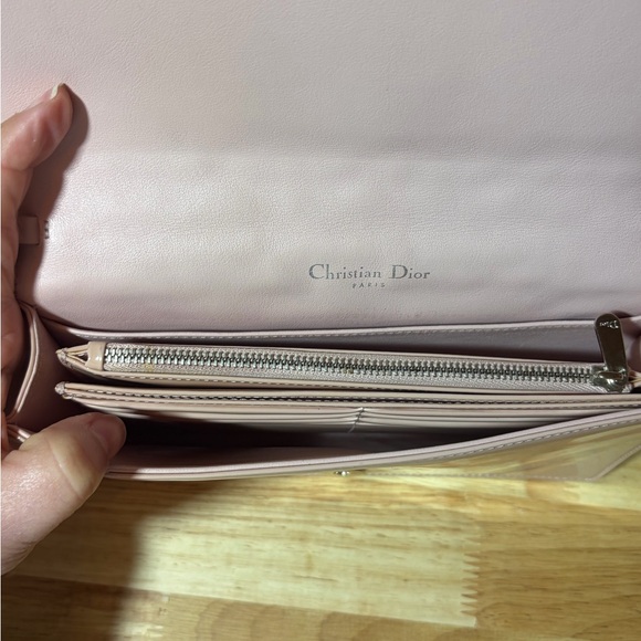 Pink Christian Dior Quilted Chain Bag - Picture 12 of 16